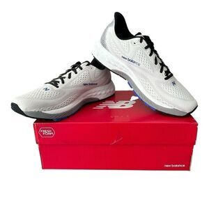 New Balance White Running Shoes Fresh Foam Unisex